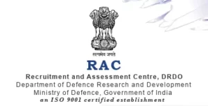 RAC DRDO Scientist B Recruitment Online Form 2022