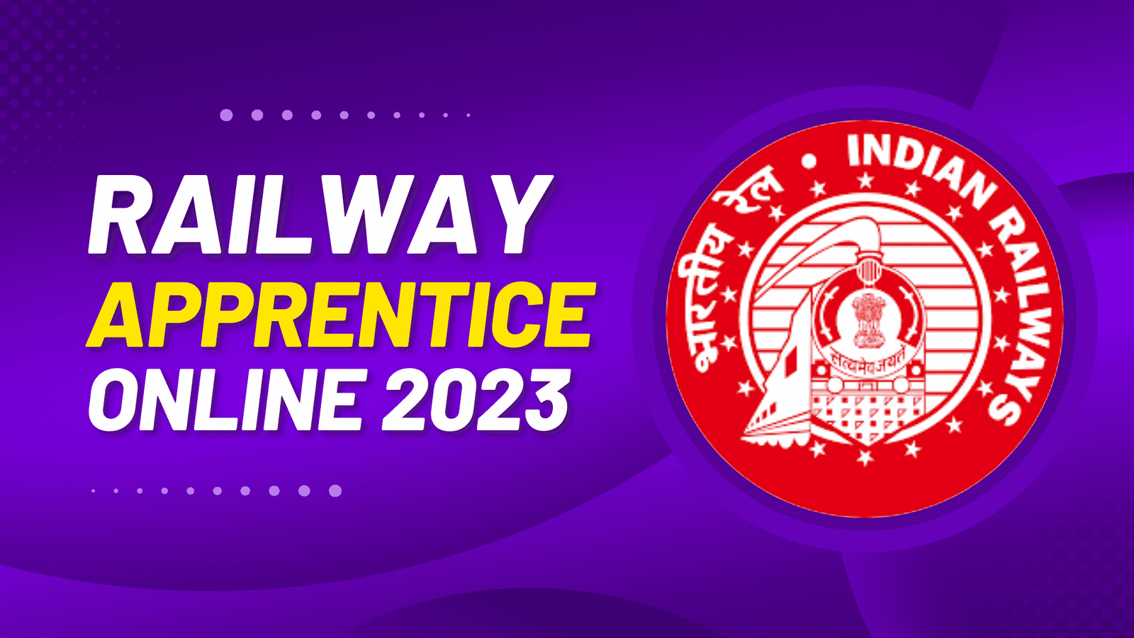 Railway SER Apprentice Online Form 2023 » Sarkari Exam