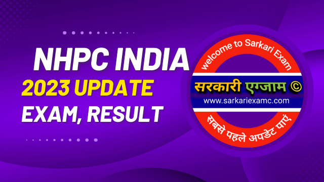 NHPC Trainee Engineer and Trainee Officer Recruitment 2023 Apply Online for 401 Post