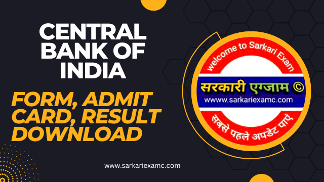 Central Bank Of India Apprentices Online Form 2023