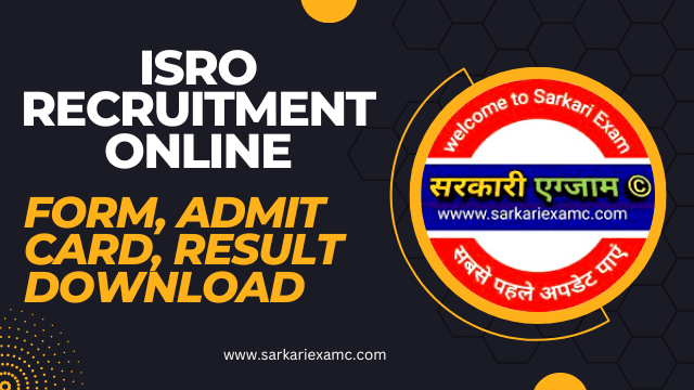 ISRO IPRC Various Post Online Form 2023