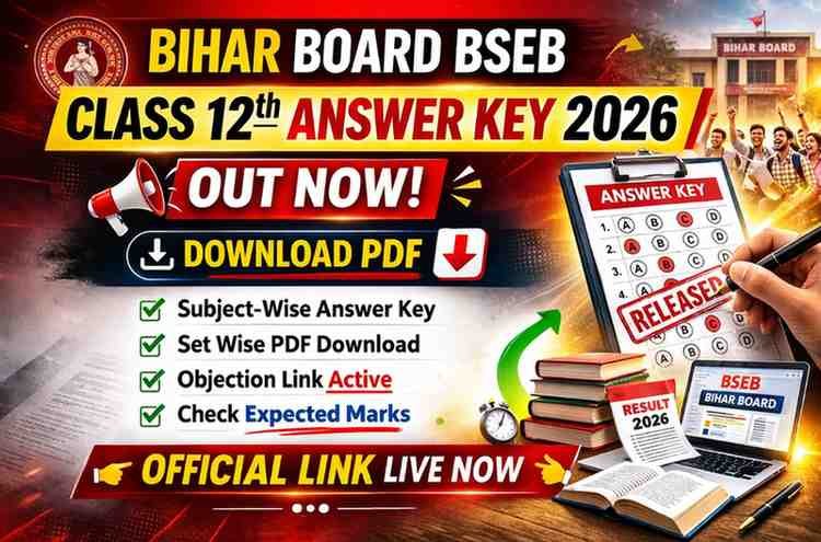 Bihar Board BSEB Class 12th Answer Key 2026 Out – Download PDF ...